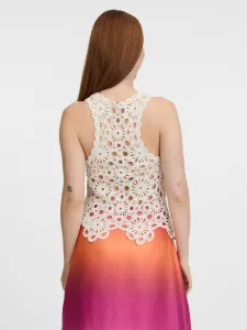 Orsay Cream Women's Crochet Top - Women's