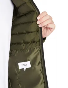 CELIO JUSHELL Pánska bunda, khaki, veľkosť