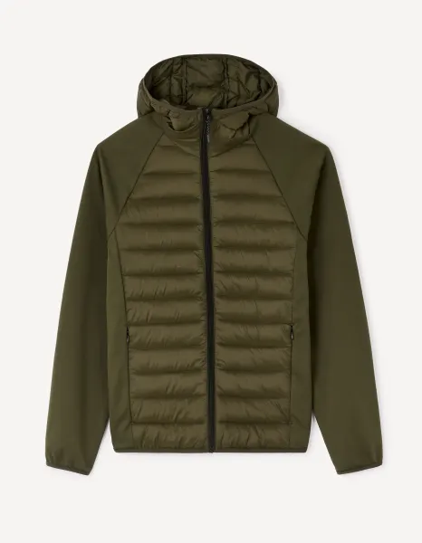 CELIO JUSHELL Pánska bunda, khaki, veľkosť