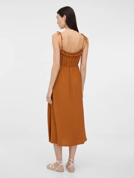 Orsay Brown Women's Maxi Dress - Women's