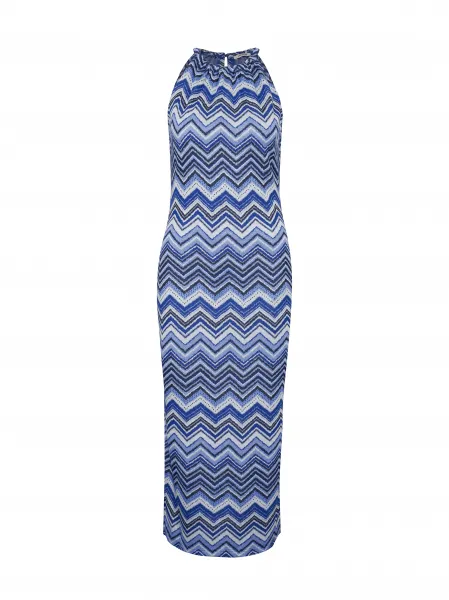 Orsay Blue Women's Patterned Dress - Ladies