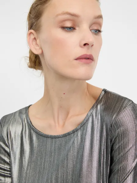 Orsay Silver Women's Long Sleeve T-Shirt - Women's