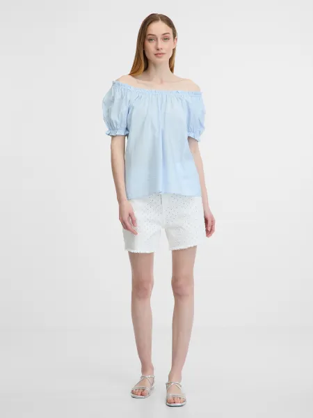 Orsay Light Blue Women's Blouse - Women's