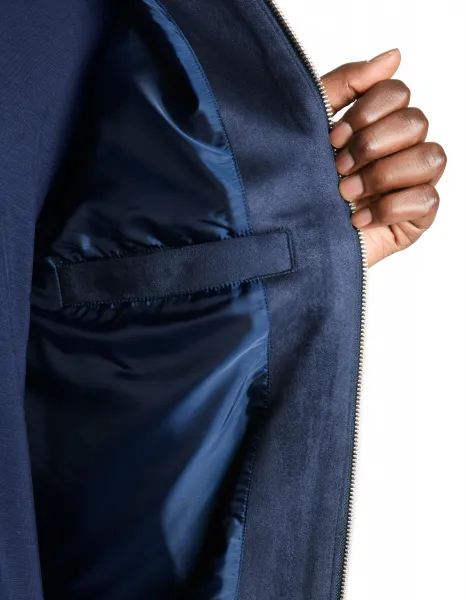 CELIO JUDAIN1 Pánska bunda, tmavo modrá, veľkosť