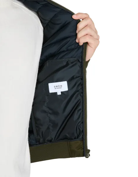 CELIO JULIGHTY Pánska bunda, khaki, veľkosť
