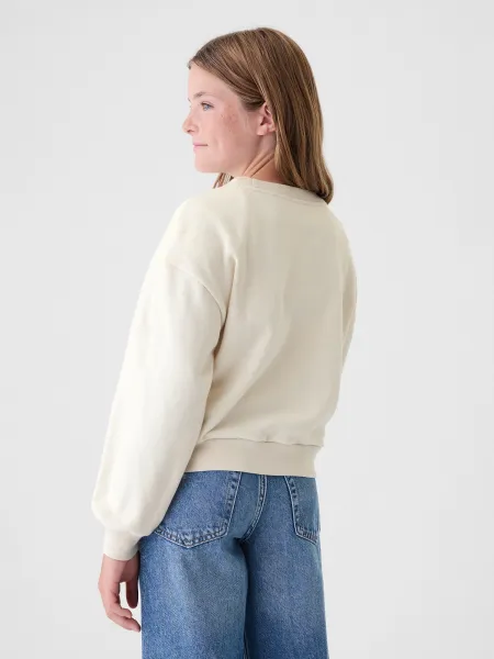 GAP Kids Sweatshirt with Logo - Girls
