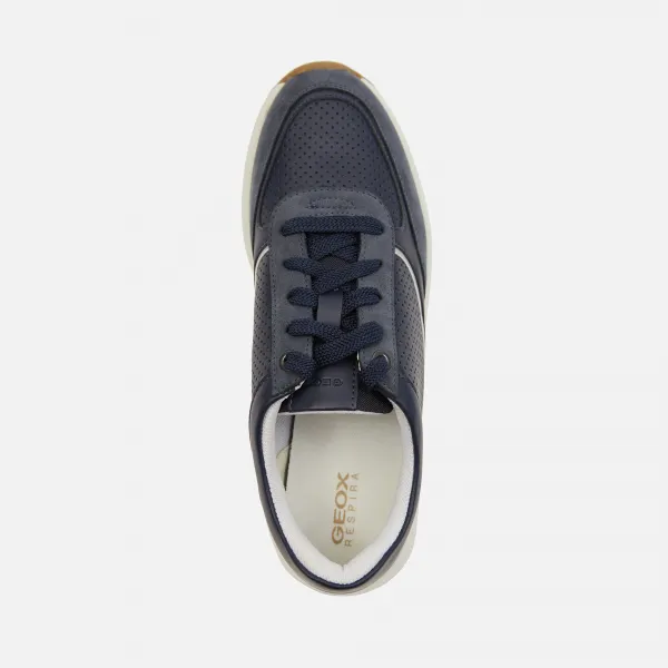 Dark blue women's sneakers Geox Cristael - Women's