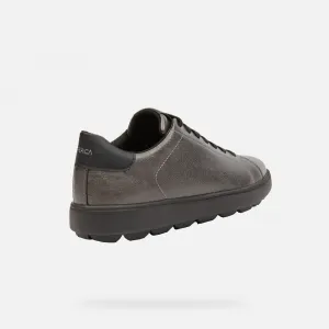 Grey women's sneakers Geox Spherica Ecub-1 - Women's