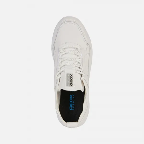 White women's sneakers Geox Spherica - Women's