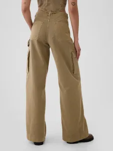 GAP Pants with Pockets Baggy Khaki Cargo - Ladies