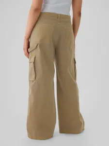 GAP Pants with Pockets Baggy Khaki Cargo - Ladies