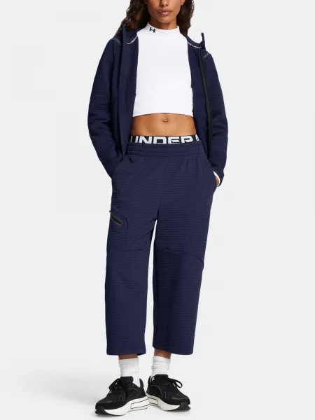 Under Armour Womens Unstoppable Flc Grid Crop Pants - Women