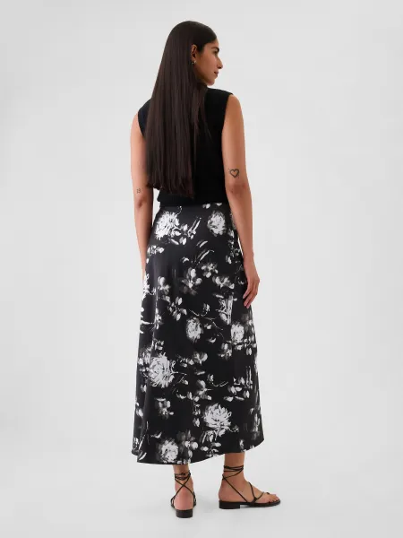 GAP Satin Maxi Skirt - Women's