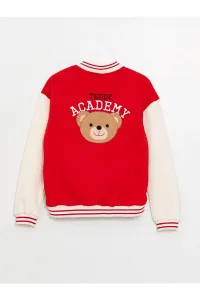 LC Waikiki LCW Kids Embroidered Long Sleeve Girls' College Jacket