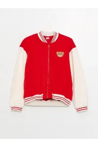 LC Waikiki LCW Kids Embroidered Long Sleeve Girls' College Jacket