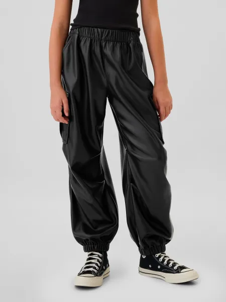 GAP Children's leatherette cargo pants - Girls