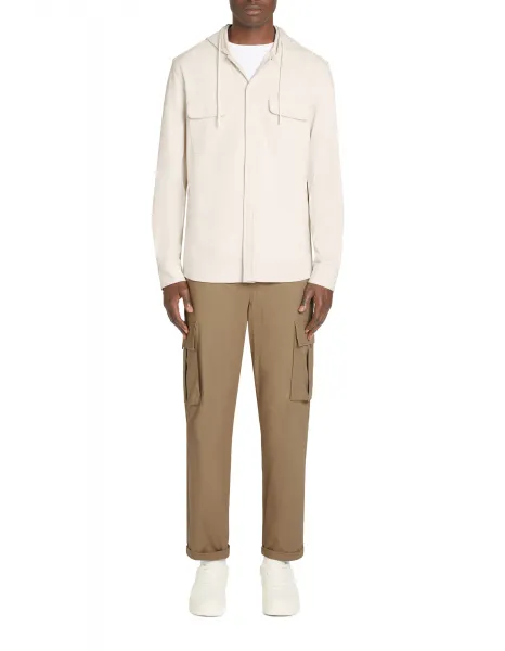 Celio Hooded Shirt Jahoode - Men's