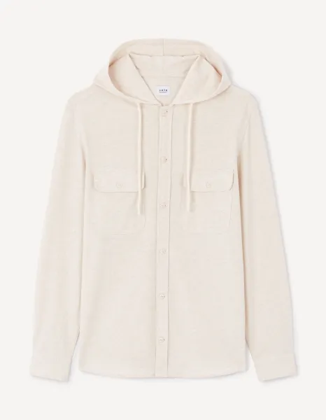Celio Hooded Shirt Jahoode - Men's