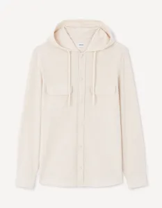 Celio Hooded Shirt Jahoode - Men's