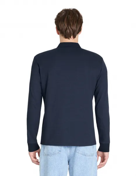 Celio Polo Jebille Long Sleeve T-Shirt - Mens