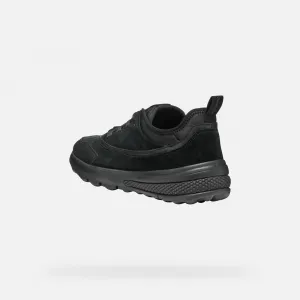 Black Men's Geox Spherica Actif Sneakers - Men's