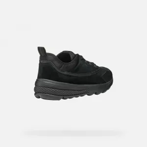Black Men's Geox Spherica Actif Sneakers - Men's
