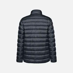 Dark Blue Men's Quilted Jacket Geox Warrens - Mens