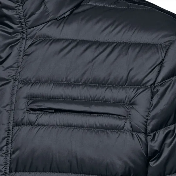 Dark Blue Men's Quilted Jacket Geox Warrens - Mens