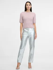 Silver Women's Straight Fit Trousers ORSAY - Women's