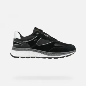 Black men's sneakers Geox Spherica Actif X1 - Men's