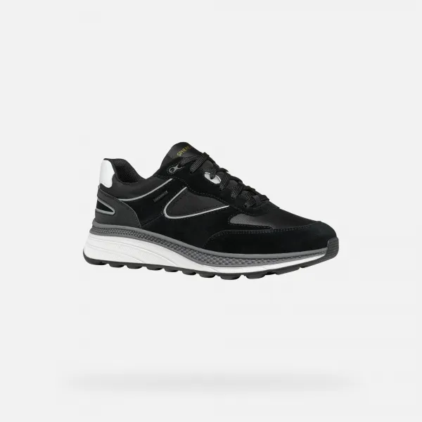 Black men's sneakers Geox Spherica Actif X1 - Men's