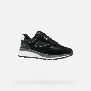 Black men's sneakers Geox Spherica Actif X1 - Men's