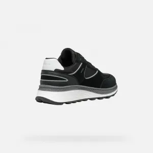 Black men's sneakers Geox Spherica Actif X1 - Men's