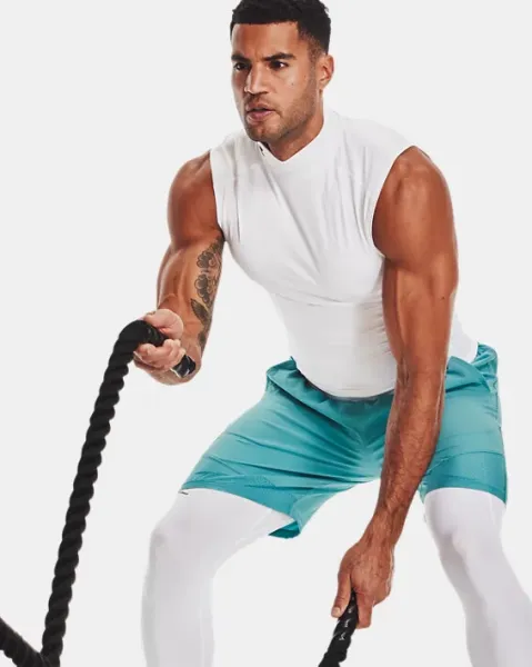 Men's compression tank top Under Armour Comp Mock SL