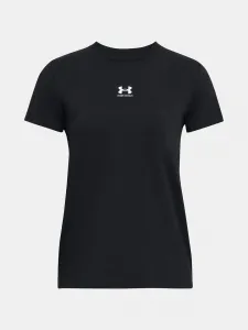 Dámske tričko Under Armour Rival Core SS - black/white