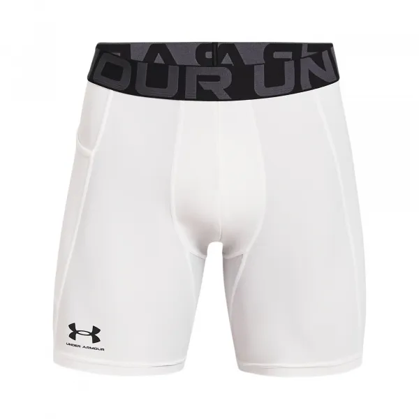 Men's compression shorts Under Armour HeatGear Shorts - white