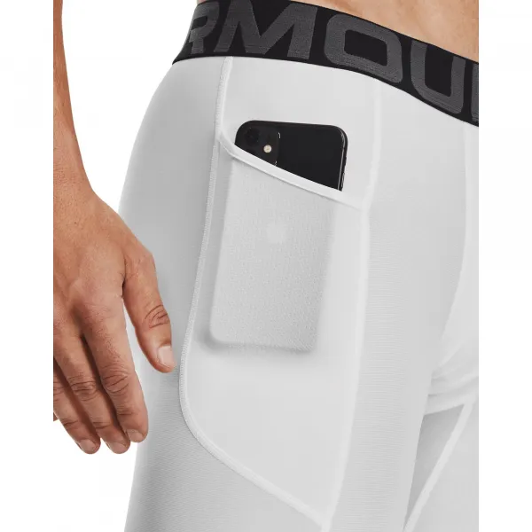 Men's compression shorts Under Armour HeatGear Shorts - white