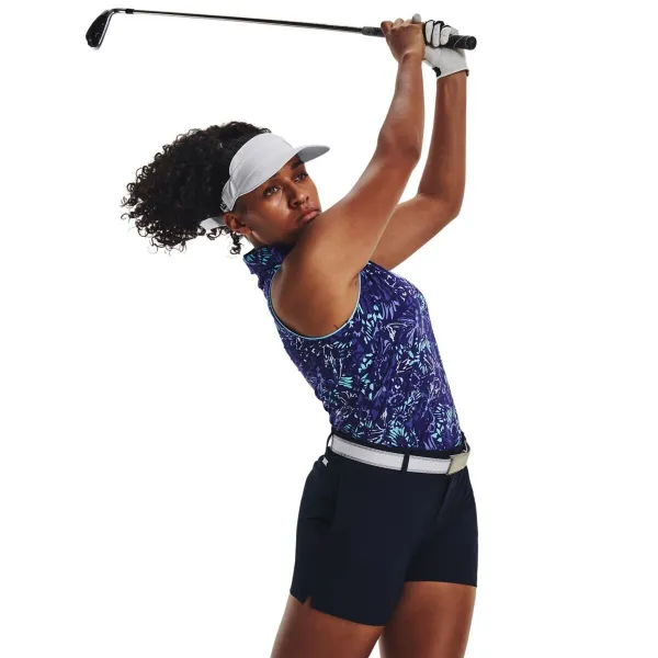 Women's sleeveless polo shirt Under Armour Iso-Chill Polo SL