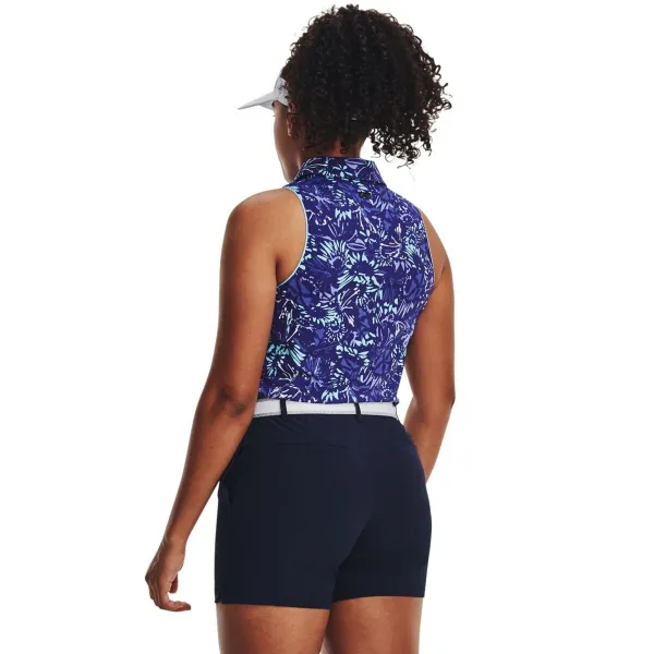 Women's sleeveless polo shirt Under Armour Iso-Chill Polo SL