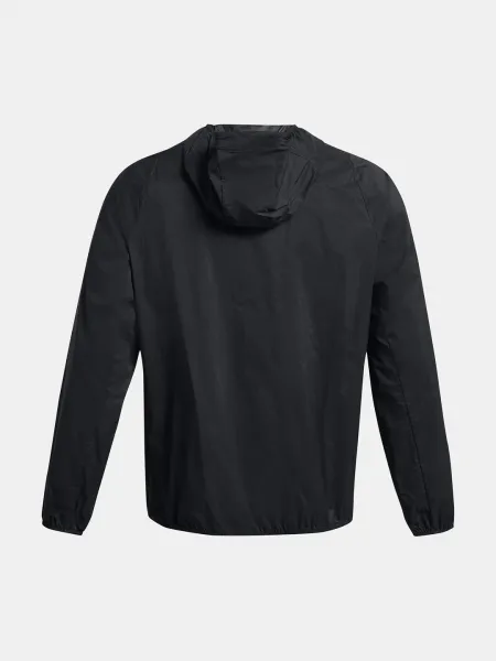 Under Armour LAUNCH LIGHTWEIGHT Pánska bunda, čierna, veľkosť