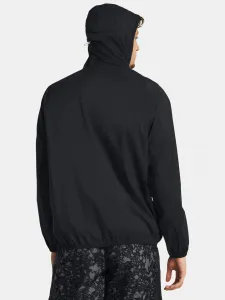Under Armour LAUNCH LIGHTWEIGHT Pánska bunda, čierna, veľkosť