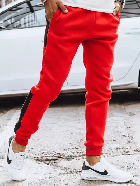 Pánske tepláky DStreet Red