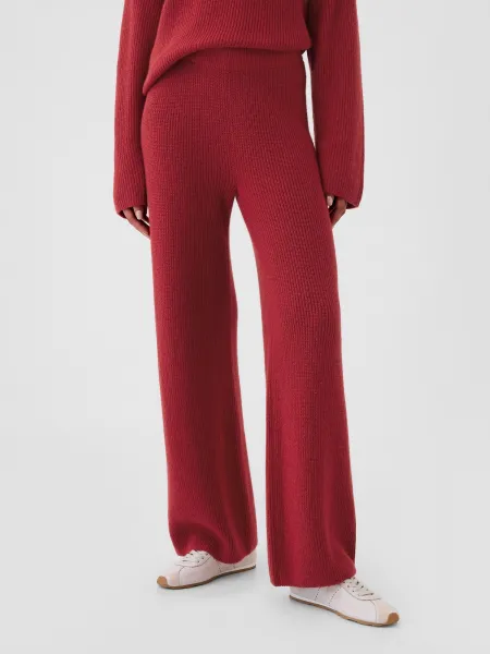 GAP Knitted trousers CashSoft - Women's