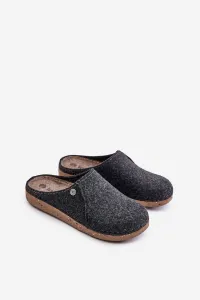 Men's home footwear slippers Inblu graphite