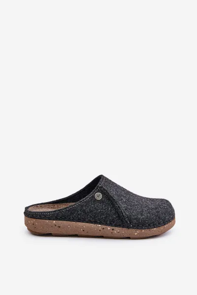 Men's home footwear slippers Inblu graphite
