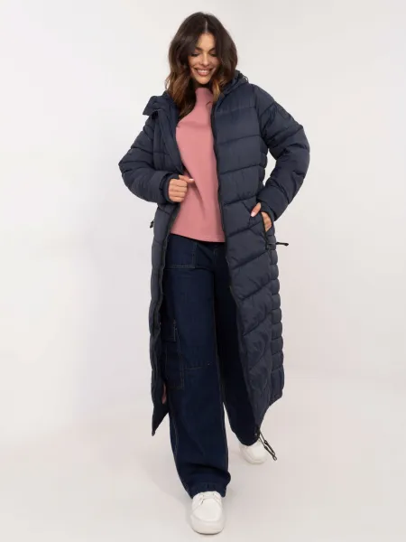 Coat-D51160XB44540A3-navy blue