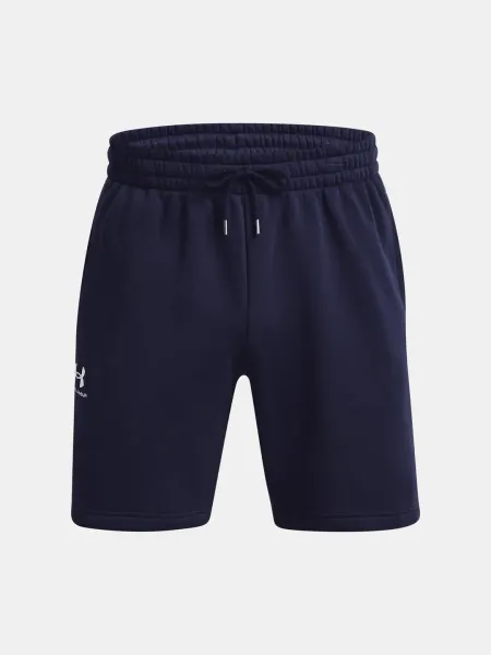 Under Armour ESSENTIAL FLEECE Pánske kraťasy, tmavo modrá, veľkosť M