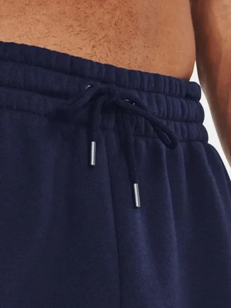 Under Armour ESSENTIAL FLEECE Pánske kraťasy, tmavo modrá, veľkosť M