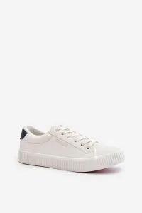 Insulated women's sneakers Big Star white