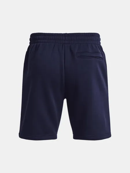 Under Armour ESSENTIAL FLEECE Pánske kraťasy, tmavo modrá, veľkosť M